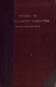 Cover of edition studiesinoldtest00whitiala