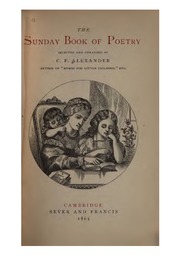 Cover of edition sundaybookpoetr00unkngoog