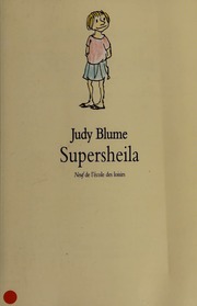 Cover of edition supersheila0000blum
