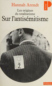 Cover of edition surlantisemitism0000aren