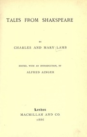 Cover of edition talesfromshakesp00lambiala