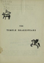 Cover of edition templeshakespear04shak