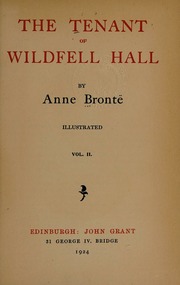 Cover of edition tenantofwildfell0002bron