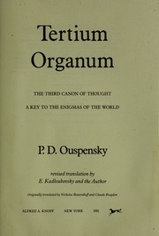 Cover of edition tertiumorganumt000uspe
