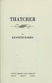 Cover of edition thatcher00harr