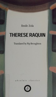 Cover of edition thereseraquin0000zola_u9i6