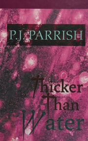 Cover of edition thickerthanwater0000parr