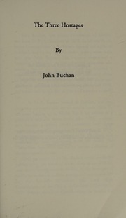 Cover of edition threehostages0000buch_d2e3
