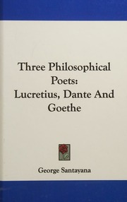 Cover of edition threephilosophic0000geor_y4c9