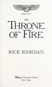 Cover of edition throneoffire00rior