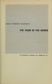 Cover of edition tigerinsmokenova00alli