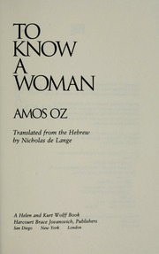 Cover of edition toknowwoman00ozamrich