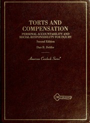 Cover of edition tortscompensatio00dobb
