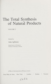 Cover of edition totalsynthesisof03john