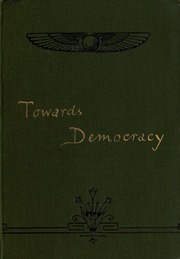 Cover of edition towardsdemocracy00carprich