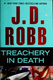 Cover of edition treacheryindeath00robb