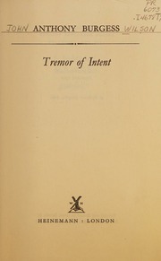 Cover of edition tremorofintent0000anth