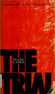 Cover of edition tria00kafk