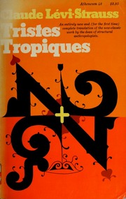 Cover of edition tristestropiques00lv