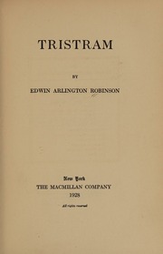 Cover of edition tristram0000robi_a7y8