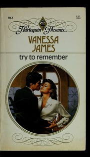 Cover of edition trytoremember00jame