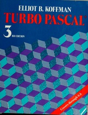 Cover of edition turbopascalprobl00koff
