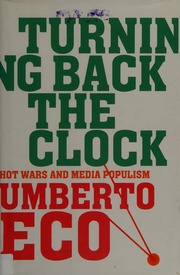 Cover of edition turningbackclock0000ecou