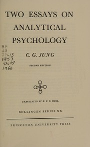 Cover of edition twoessaysonanaly0007jung