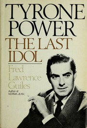 Cover of edition tyronepowerlasti00guil
