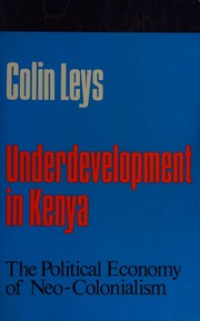 Cover of edition underdevelopment0000leys_w3h2