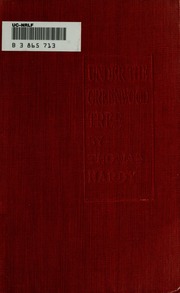 Cover of edition undergreenwoodtr00hardrich