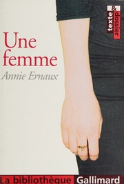 Cover of edition unefemme0000erna_f4z7
