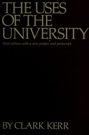 Cover of edition usesofuniversit100kerr