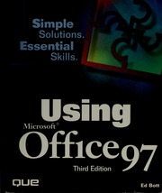 Cover of edition usingmicrosoftof1997bott