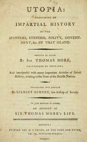Cover of edition utopiacontaining1795more