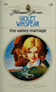 Cover of edition valdezmarriage00wins