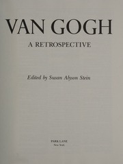 Cover of edition vangoghretrospec0000gogh_y2x7
