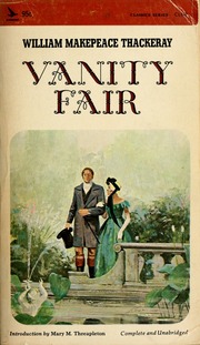 Cover of edition vanityfair00thacrich