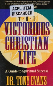Cover of edition victoriouschrist0000tony