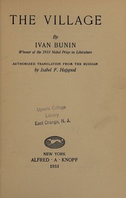 Cover of edition villagebyivanbun0000unse