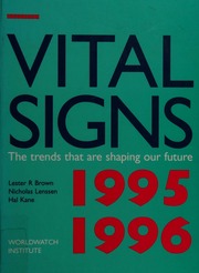 Cover of edition vitalsignstrends0000brow_s4y0
