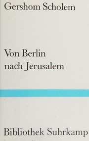 Cover of edition vonberlinnachjer0000scho