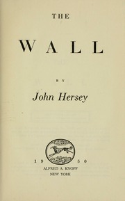 Cover of edition wall00hersrich