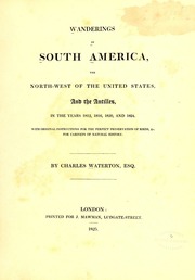 Cover of edition wanderingsinsou00wate