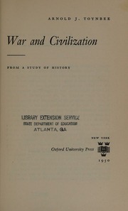Cover of edition warcivilization0000unse