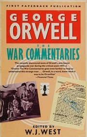 Cover of edition warcommentaries0000orwe_g7h7