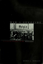Cover of edition wargenocide00dori