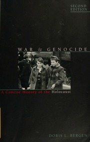 Cover of edition wargenocideconci0000berg_i5i2