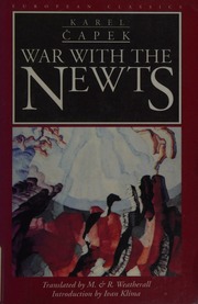 Cover of edition warwithnewts0000cape