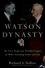Cover of edition watsondynasty00tedl
